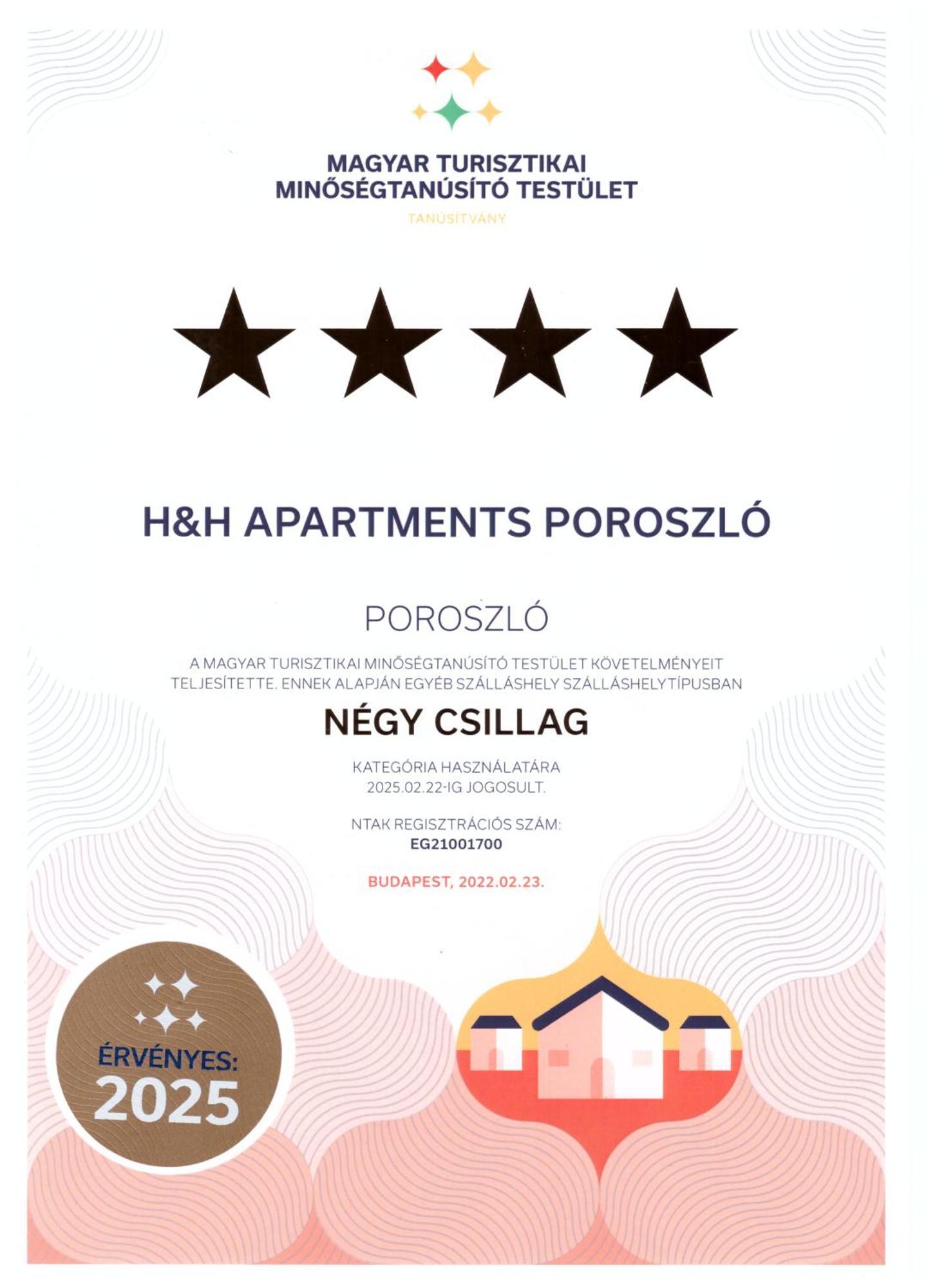 H&H Apartments Poroszlo Bagian luar foto